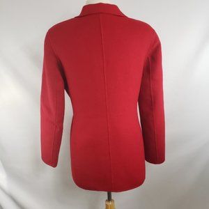 Valerie Stevens Jackets & Coats - Valerie Stevens Red Wool Angora Cashmere Blazer Valerie Stevens Jackets & Coats - Valerie Stevens Red Wool Angora Cashmere Blazer